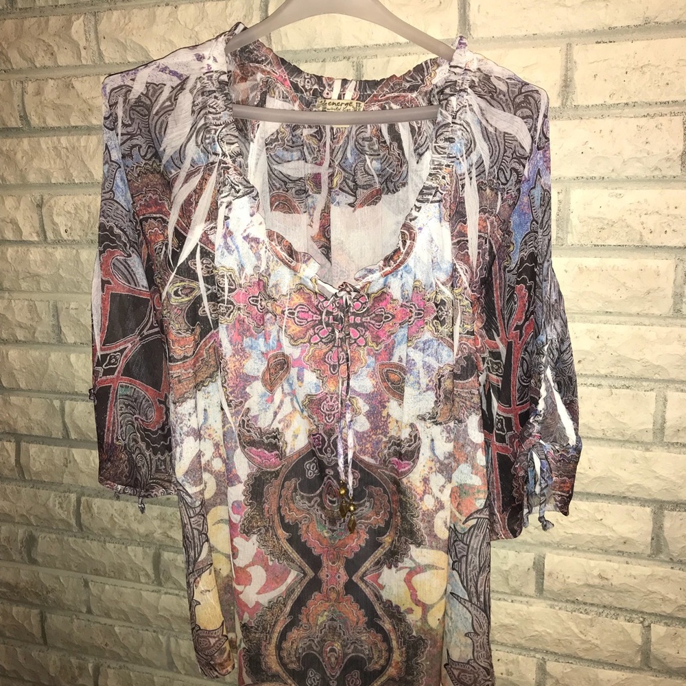 Women’s multi colored blouse